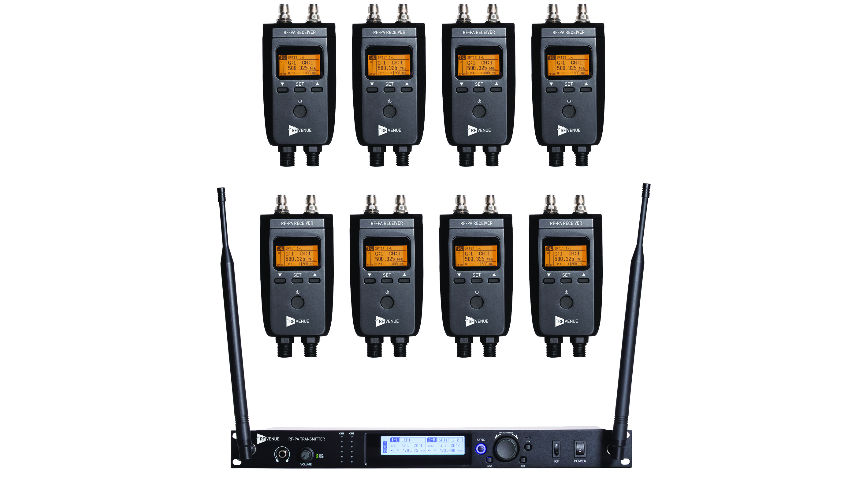 RF Venue&rsquo;s RF PA Extension Kit was used by Morgan Sound to wirelessly interconnect loudspeakers for an event production, eliminating problematic wired speaker runs.