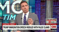 CNN host Chris Cuomo fact-checks Trump on asylum