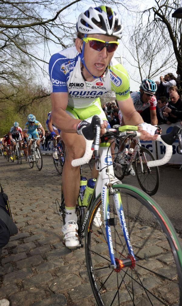 Maciej Bodnar formed part of the dangerous break on the run in to Wevelgem