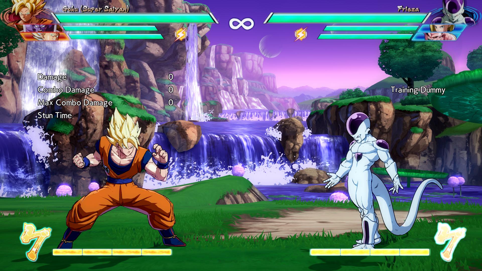 Dragon Ball FighterZ PC graphics settings, keybindings, and quality compari...
