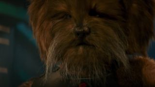 A dog-type alien in Doctor Who