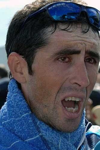 Joseba Beloki (Liberty Seguros) looks like he might have a toothache.