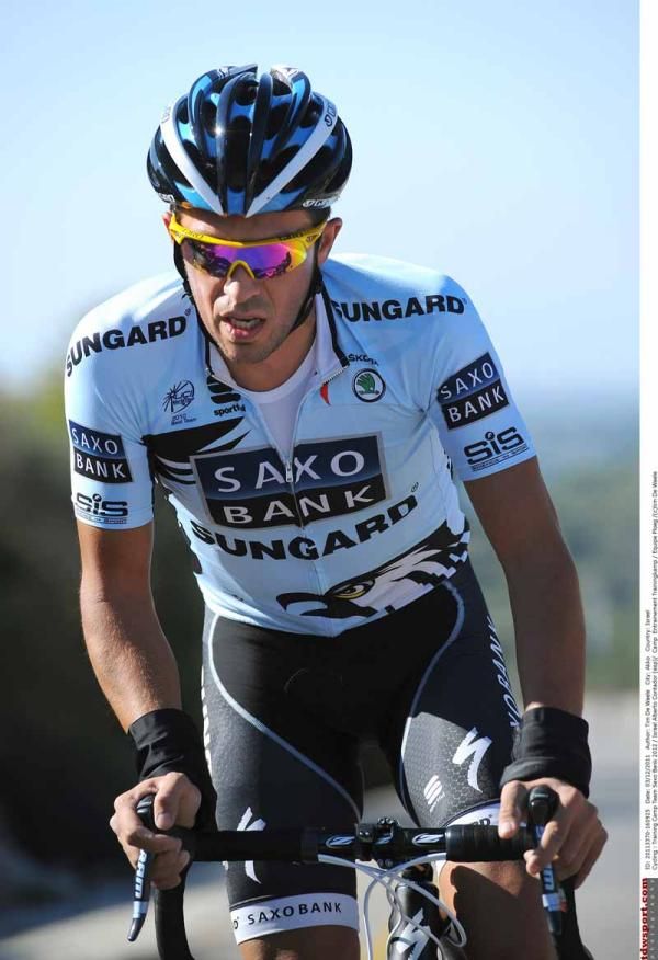 Contador used the good weather to good effect