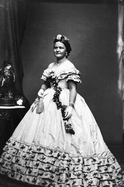 Mary Todd Lincoln, 1861