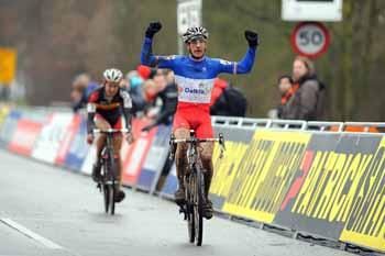Matthieu Boulo takes victory in Hoogerheide.