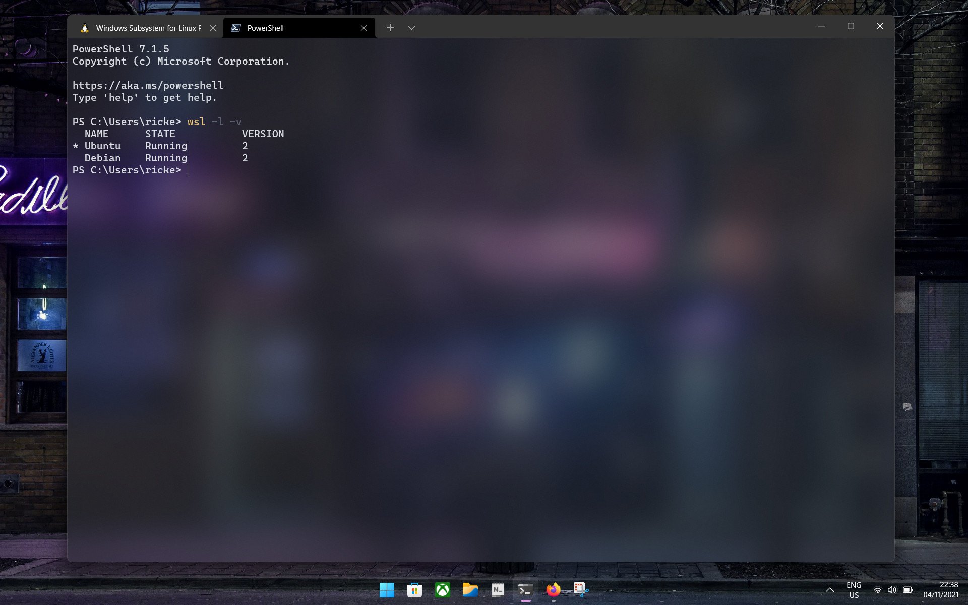 Wsl e distro not found. Wsl e distro not found