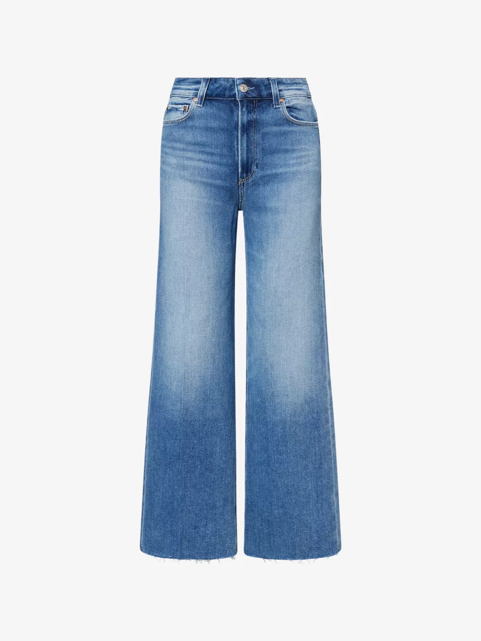 Anessa Wide-Leg Stretch-Denim Blend Jeans - 23