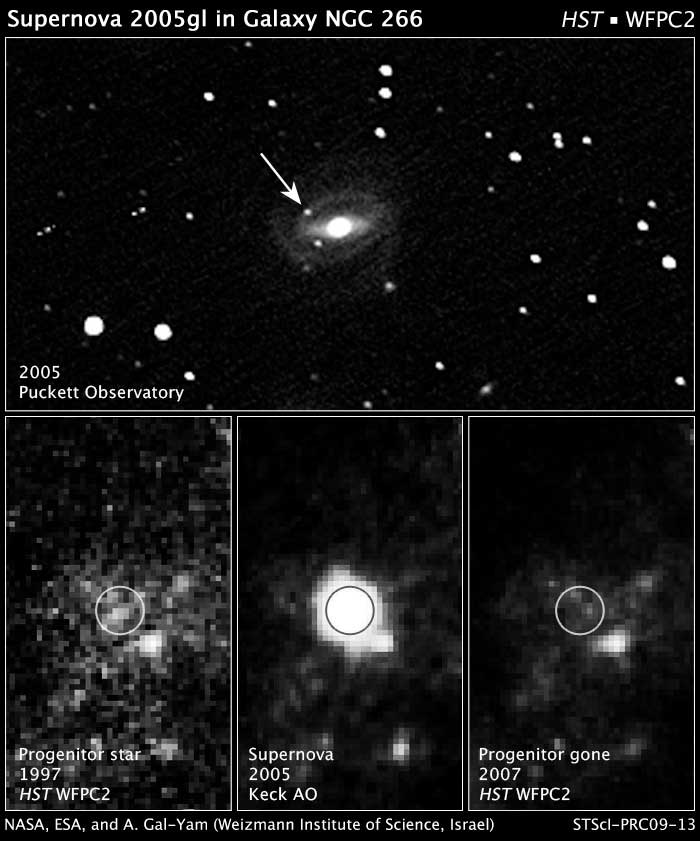 Star Explodes, and So Might Theory