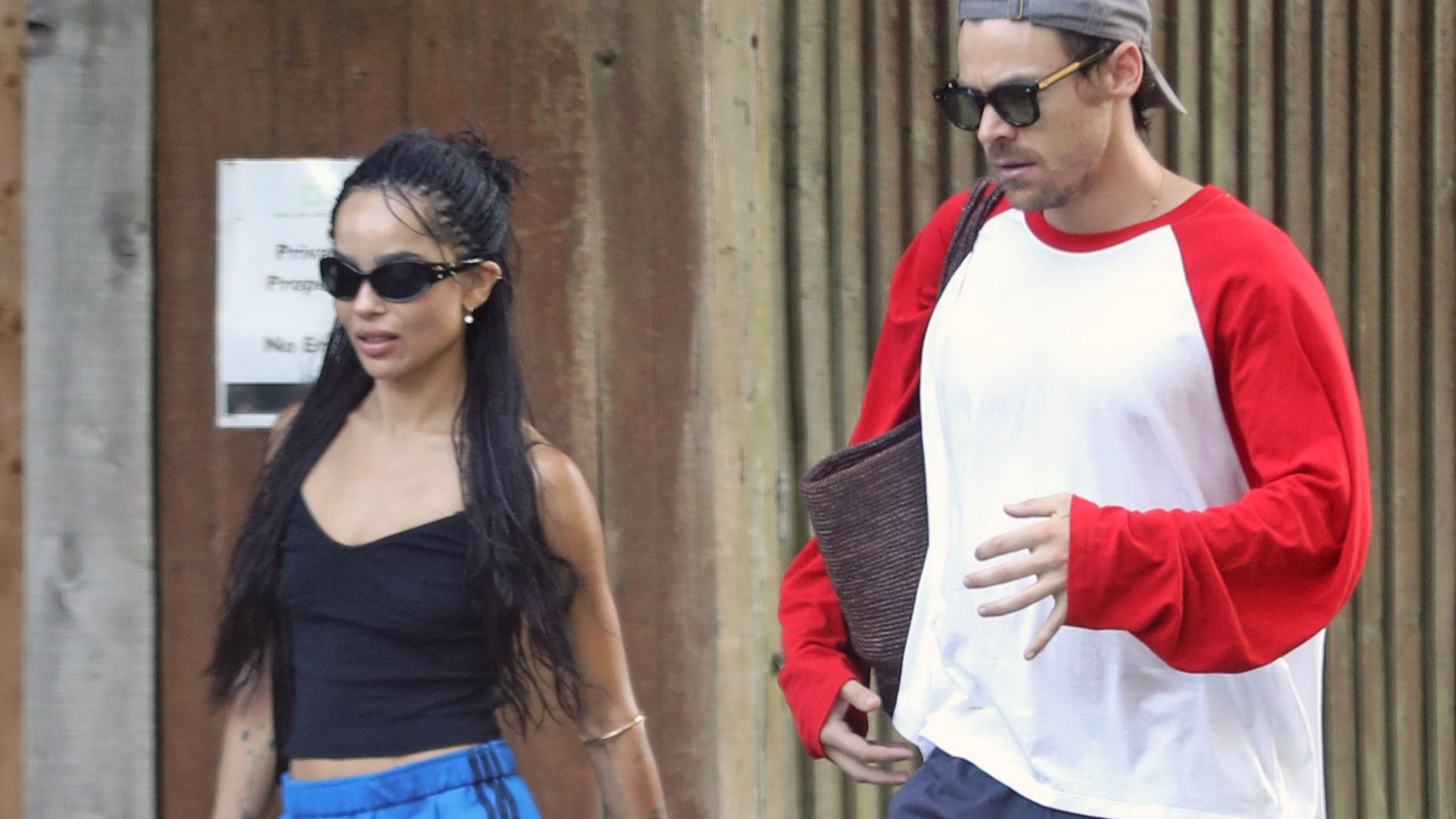 Zoe Kravitz and Harry Styles