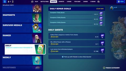 Fortnite Quests in Season 4 of Chapter 4 | GamesRadar+