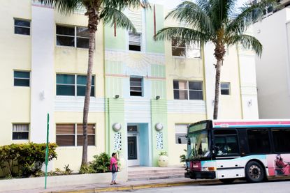 A Miami city bus.