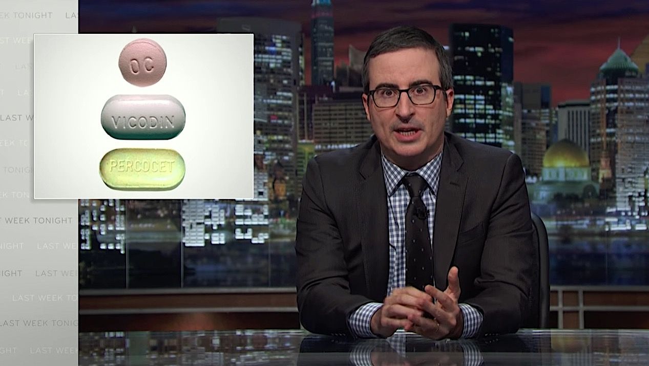 John Oliver tackles America&amp;#039;s opioid addiction crisis