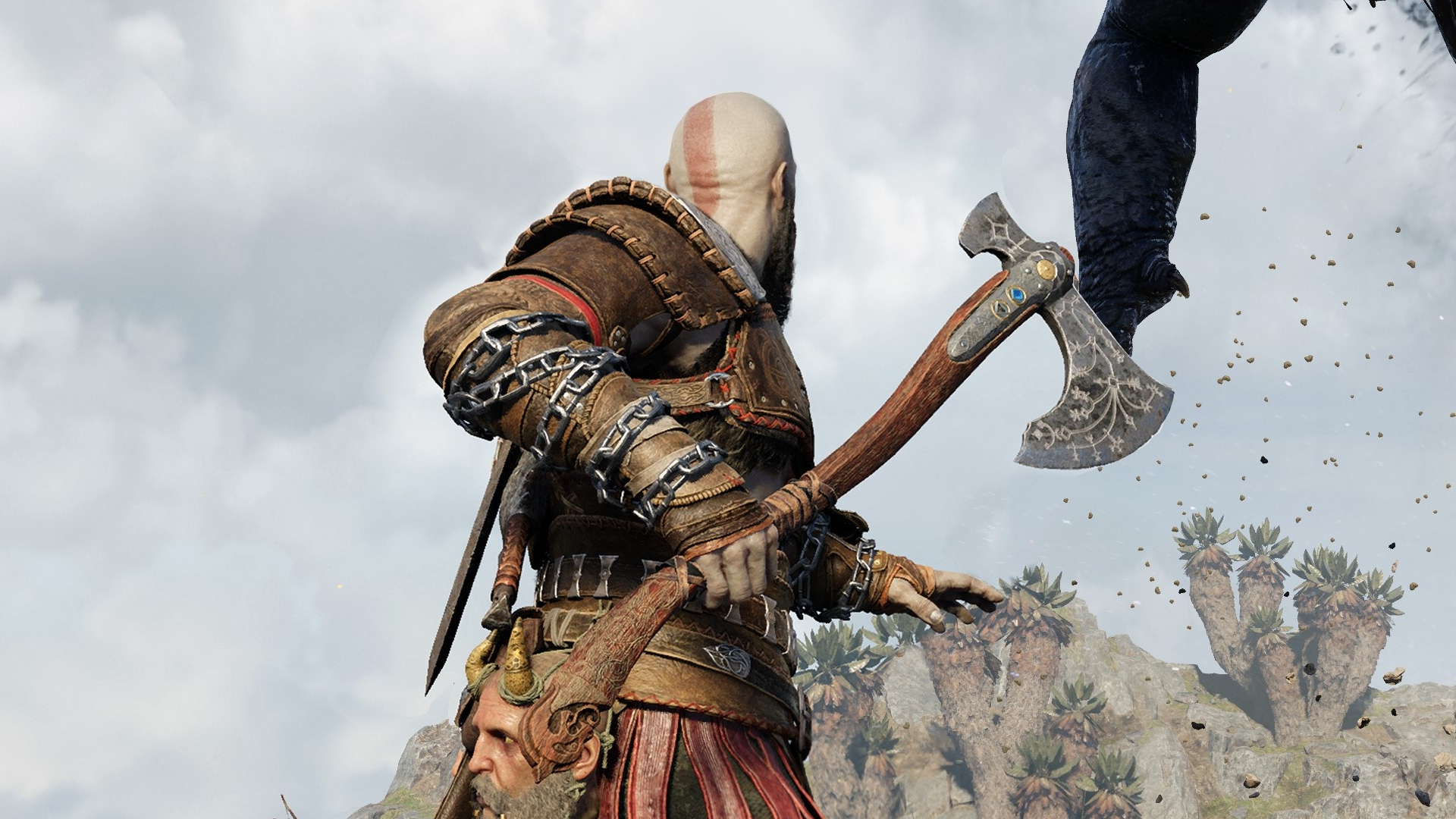 If Time Travel allowed our current Kratos, with his Leviathan Axe