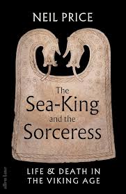 A cover of a book that reads "The Sea King and the Sorceress"
