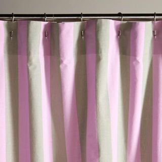 Maeve Woven Stripe Shower Curtain from Anthropologie