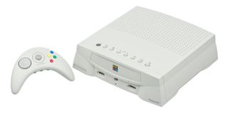 Stock photo of an Apple Pippin game console