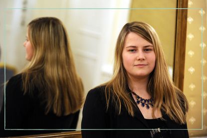 Natascha Kampusch pictured prior to the presentation of the German television station 'NDR's' documentary 'Natascha Kampusch - 3096 days imprisonment'