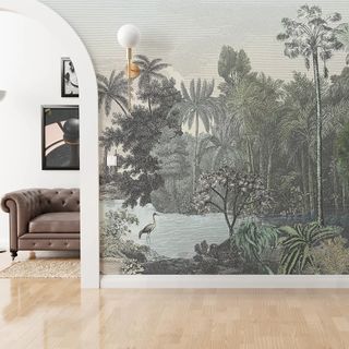 Dunelm Vintage Tropical Wall Mural