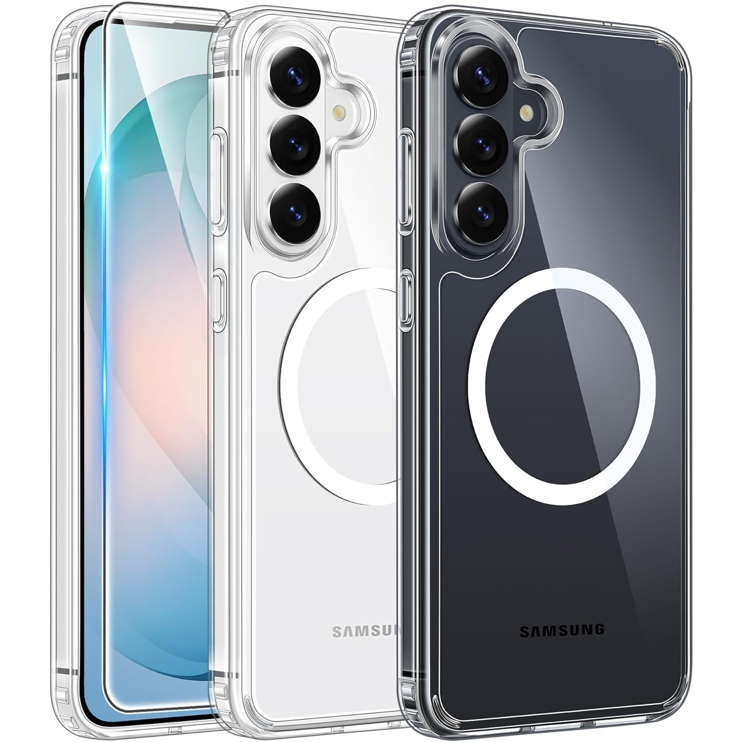 FNTCASE Samsung Galaxy S26 Clear Case