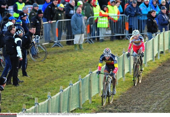 Sven Nys leads Klaas Vantornout