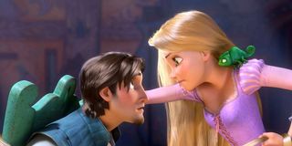 Flynn and Rapunzel in Tangled