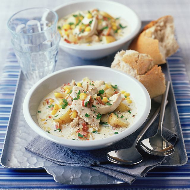 chicken and sweetcorn chowder