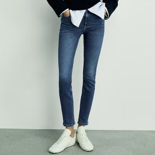 Mango Mid-Rise Skinny Jeans