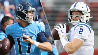 Ryan Tannehill and Carson Wentz will play in the Titans vs Colts live stream