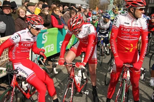 Cofidis at the start line