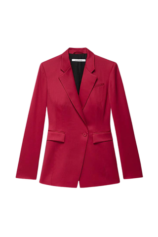 Red blazer