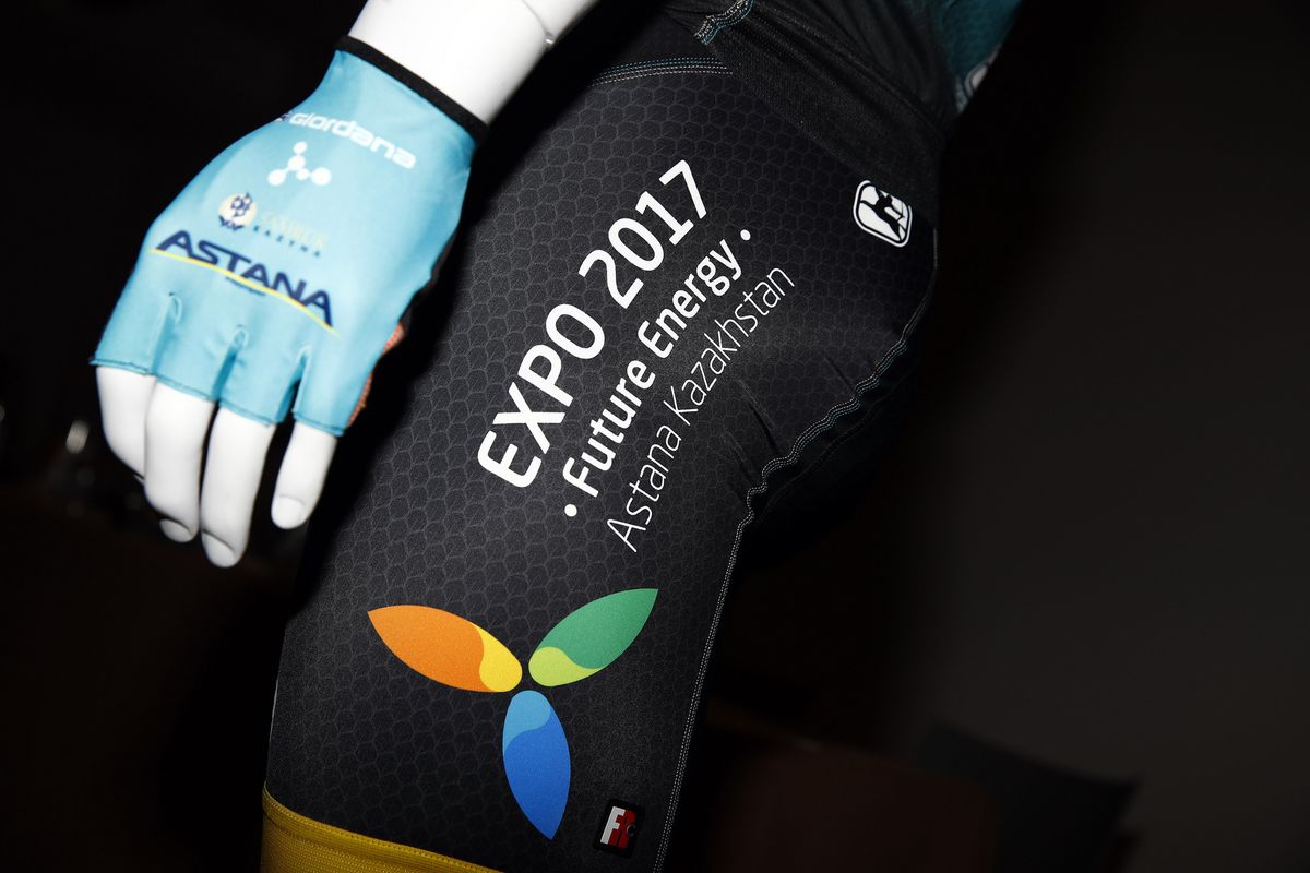 The 2017 Astana kit