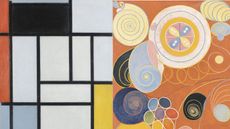 A 1921 Mondrian Composition and one of af Klint’s The Ten Largest pieces