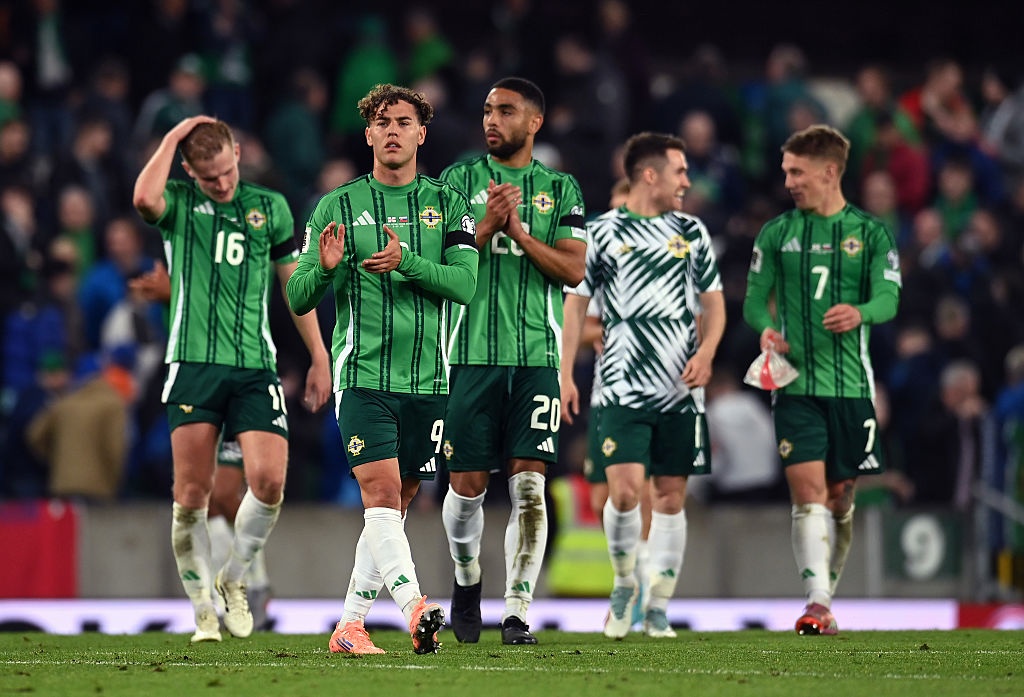 Northern Ireland will visit Italy in the World Cup qualification play-offs