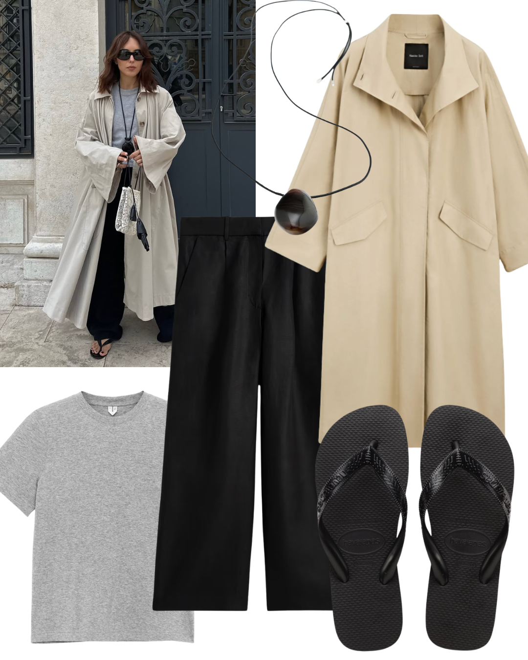 Transitional Autumn Outfit Collage