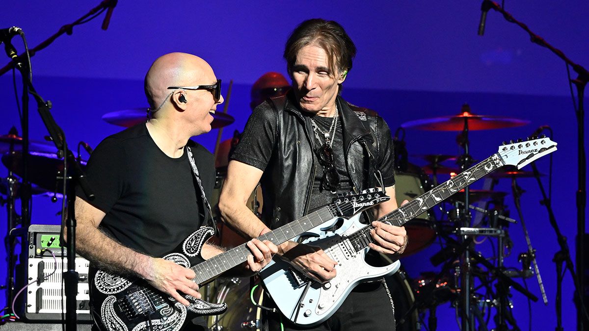 Joe Satriani and Steve Vai