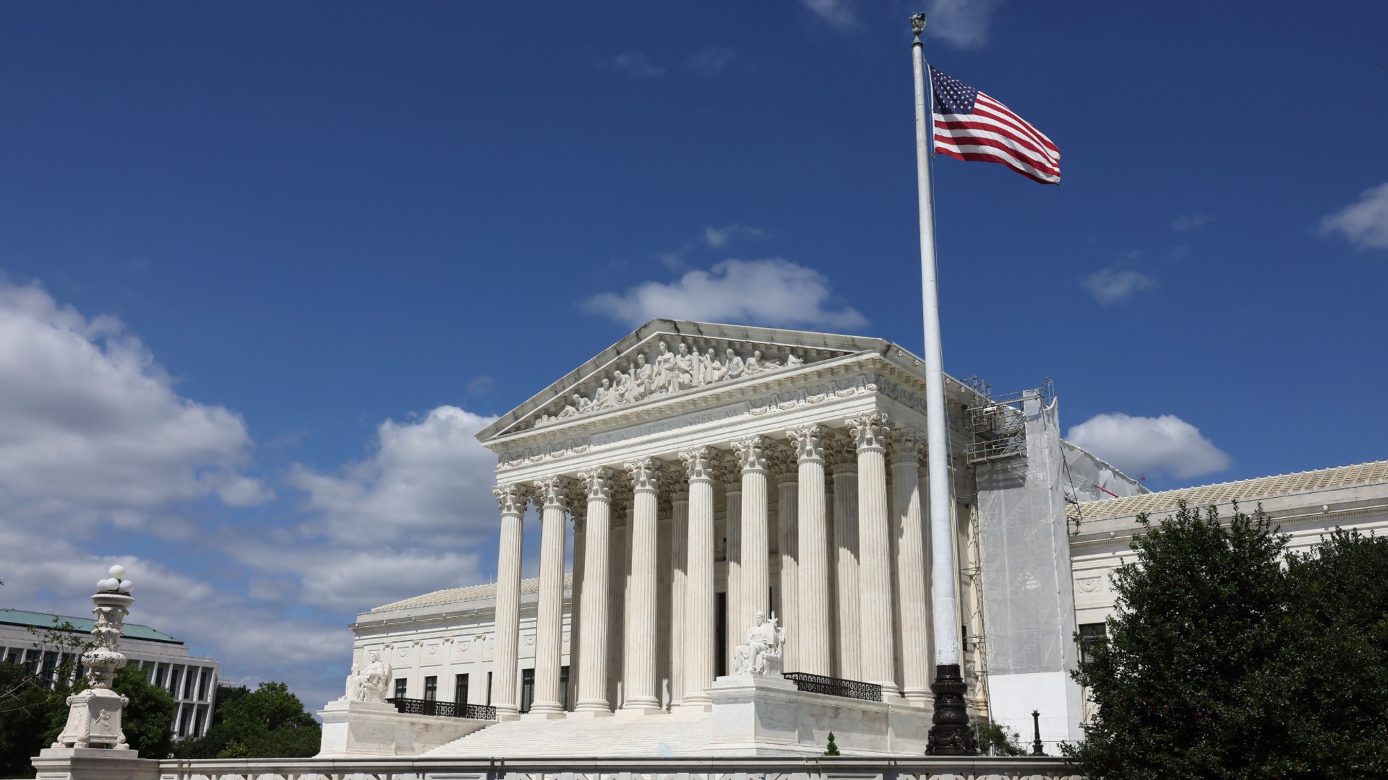 The U.S. Supreme Court building is seen in Washington, D.C. 