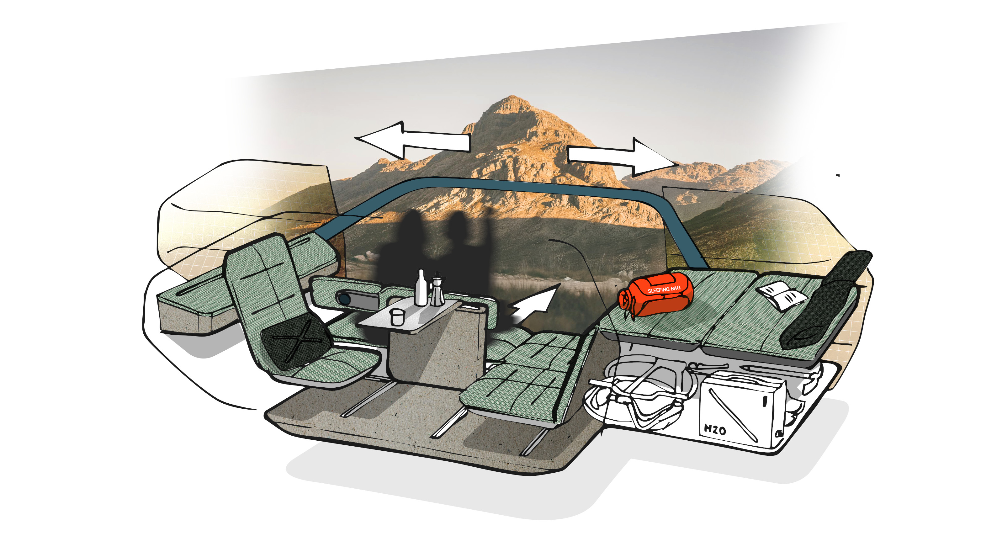 Basecamp Concept sketch by NewTerritory