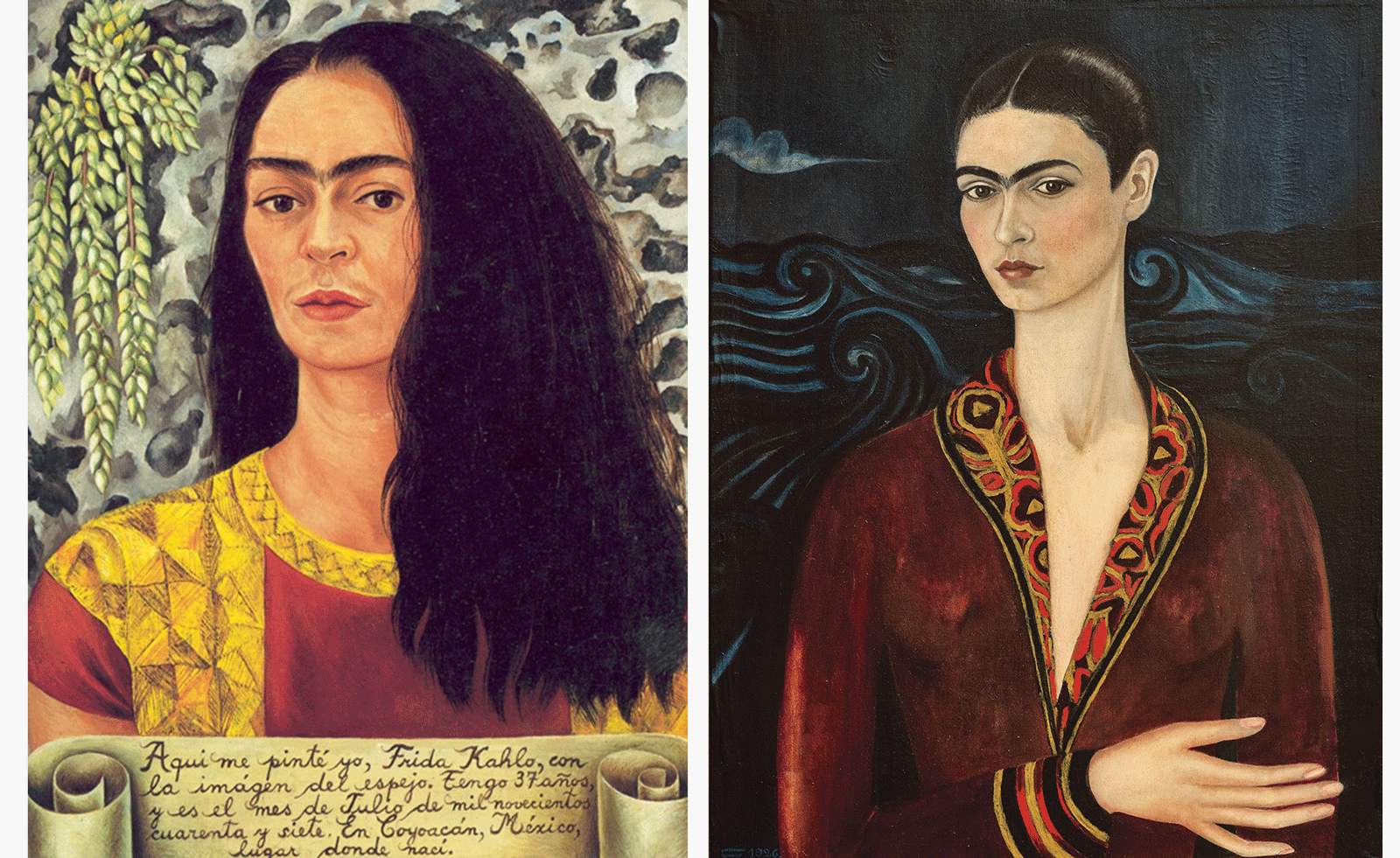 Frida Kahlo portrait artwork