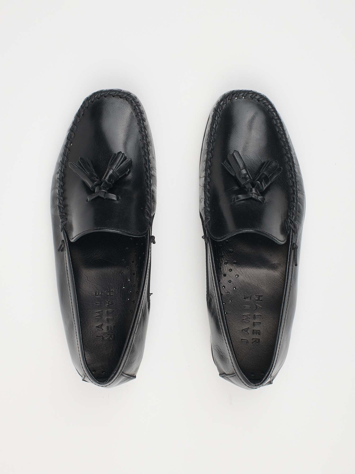 The Tasselo Moc Loafer in Black