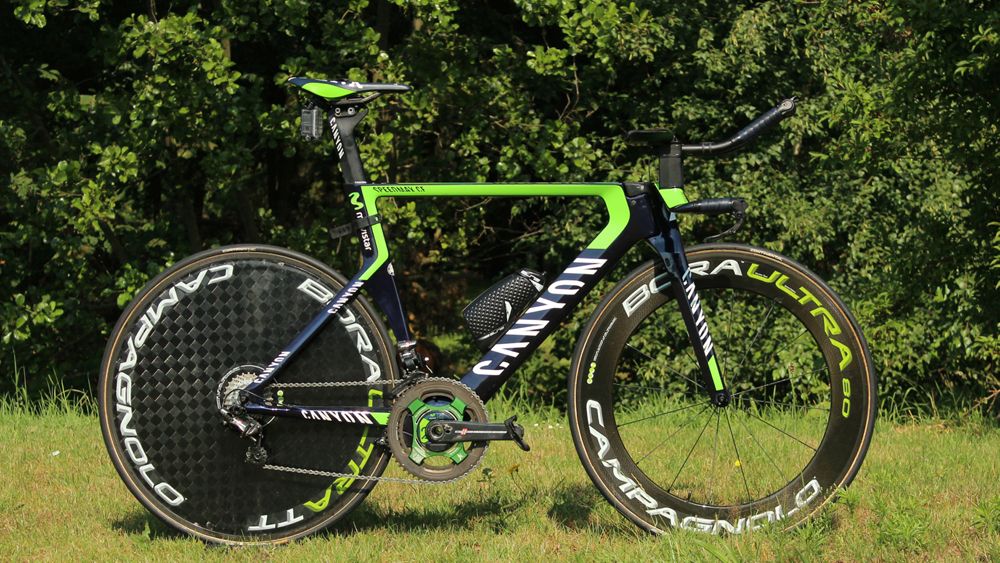 Alex Dowsett's Canyon Speedmax CF