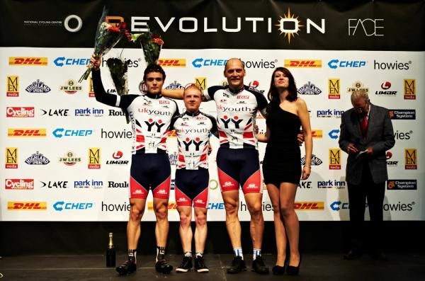 Team UK Youth on the podium