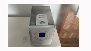 Image shows a top view of the humidifier.