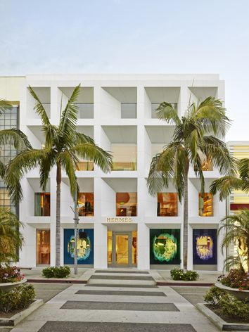 Architect Denis Montel of RDAI has reimagined Hermès&#039; original 1997 store in Beverly Hills