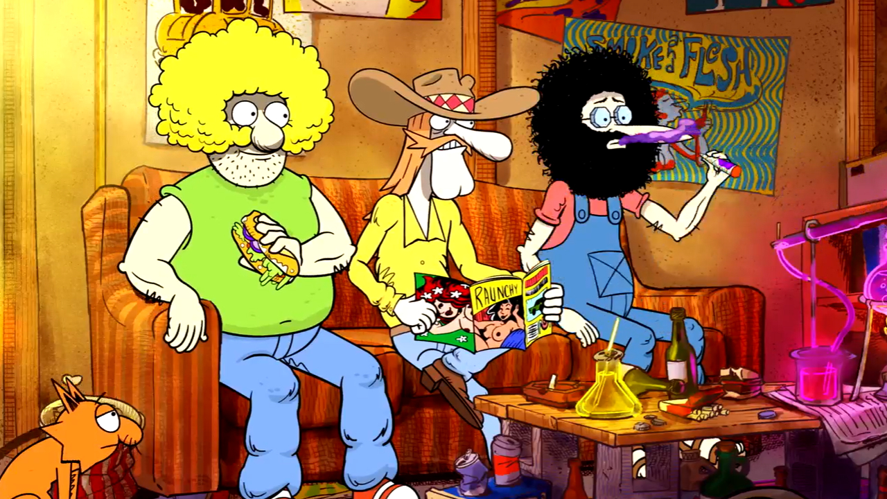 The Freak Brothers cast