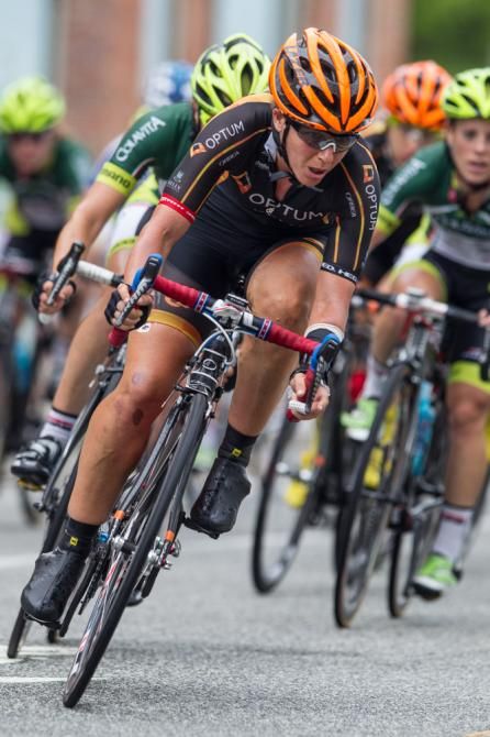 Jade Wilcoxson (Optum) comes to the front.