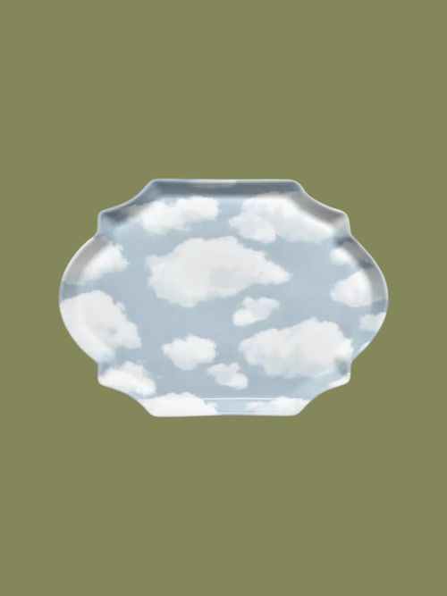 R&ecirc;ves De R&ecirc;ves Porcelain Oval Serving Plate