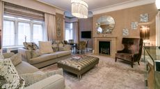 Winston Churchill's living room