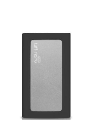 CalDigit Tuff Nano Plus 2TB on a white background