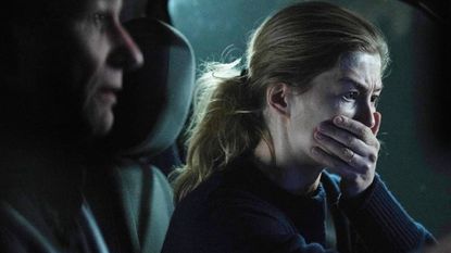 Rosamund Pike as Maddie in "Hallow Road"