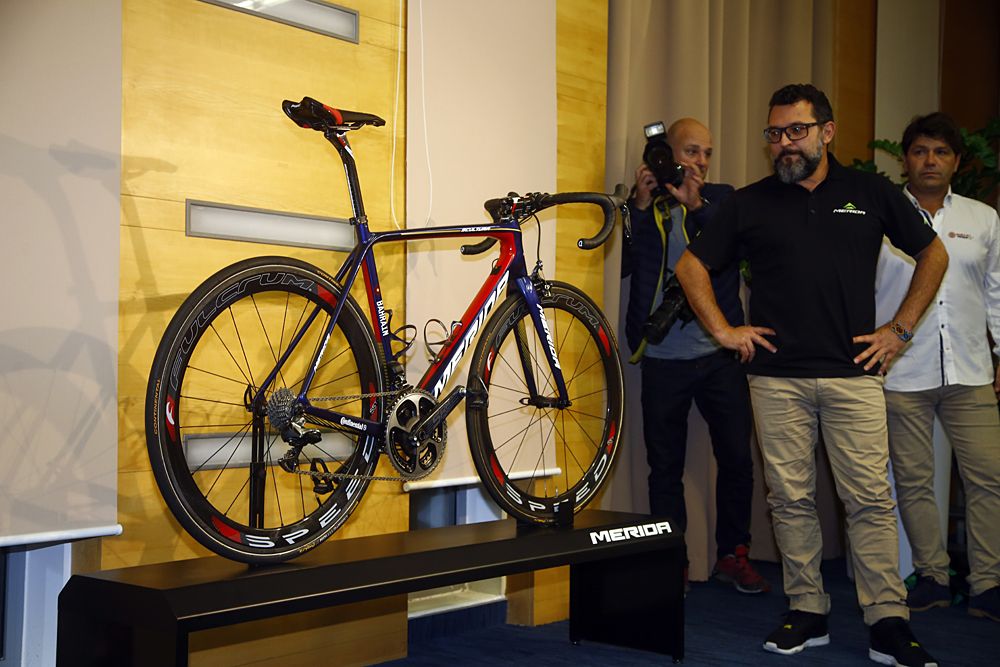 Bahrain-Merida 2017 team bike - Andreas Rottler (Merida)